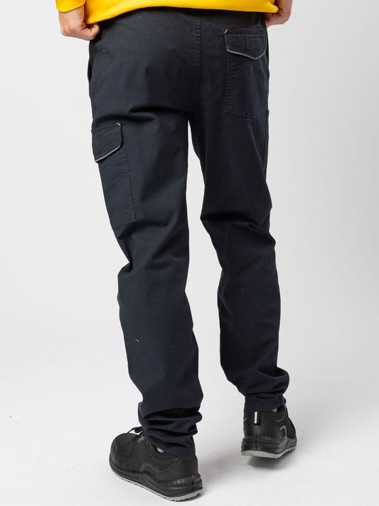 Grip - Pantalone multitasche elasticizzato certificato CE CAT1