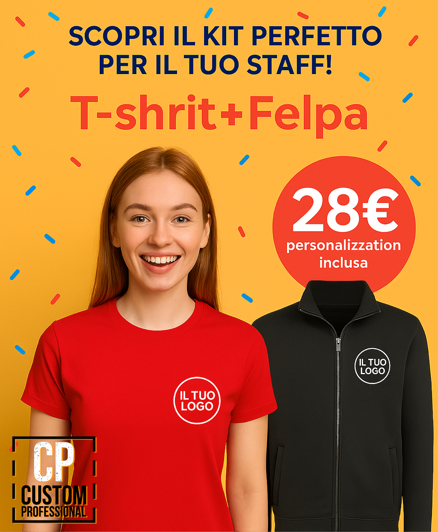 KIT T-shirt + Felpa