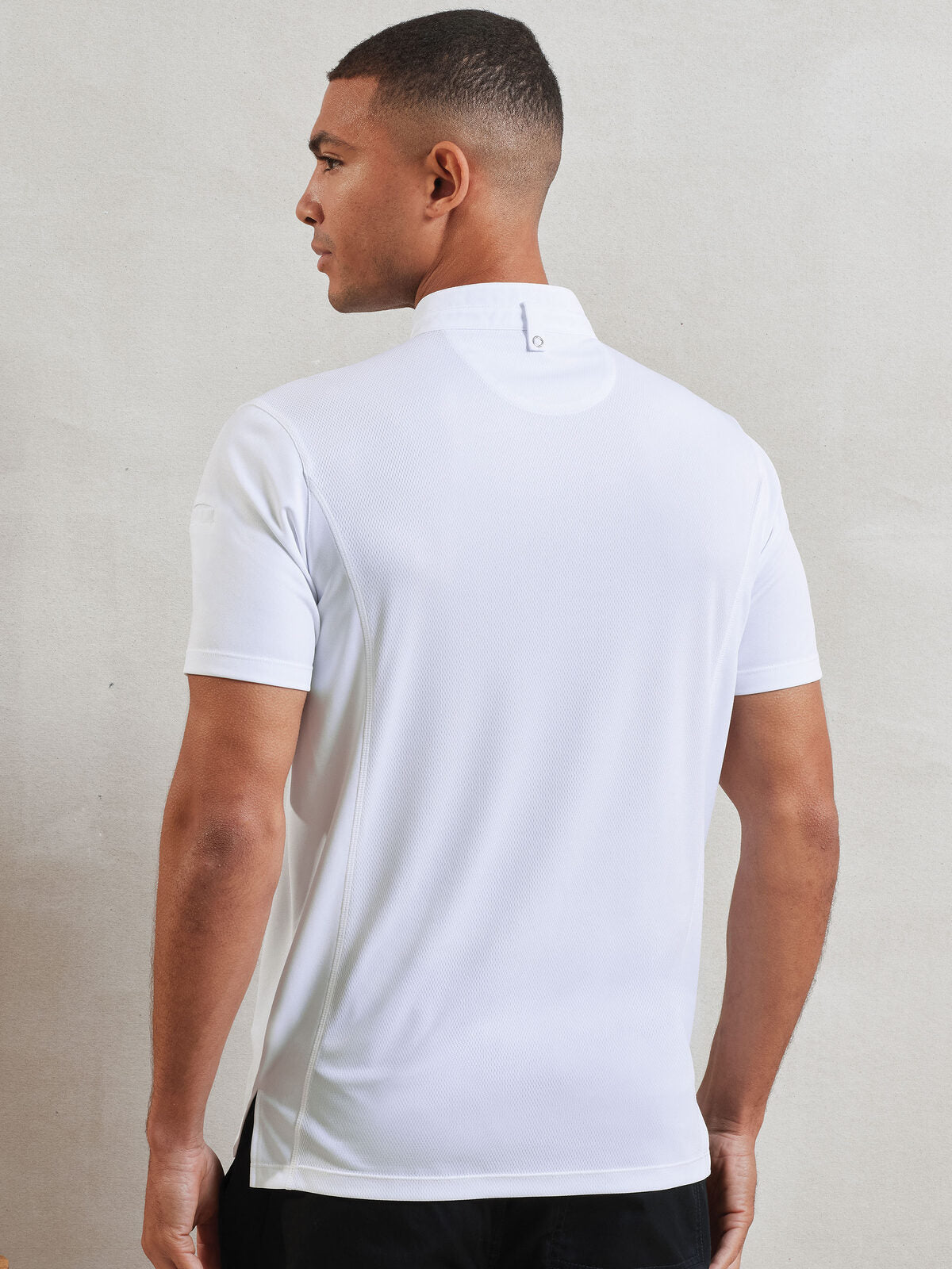 Maglia con coletto alla coreana 100% RICICLATO (2 colori disponibili)