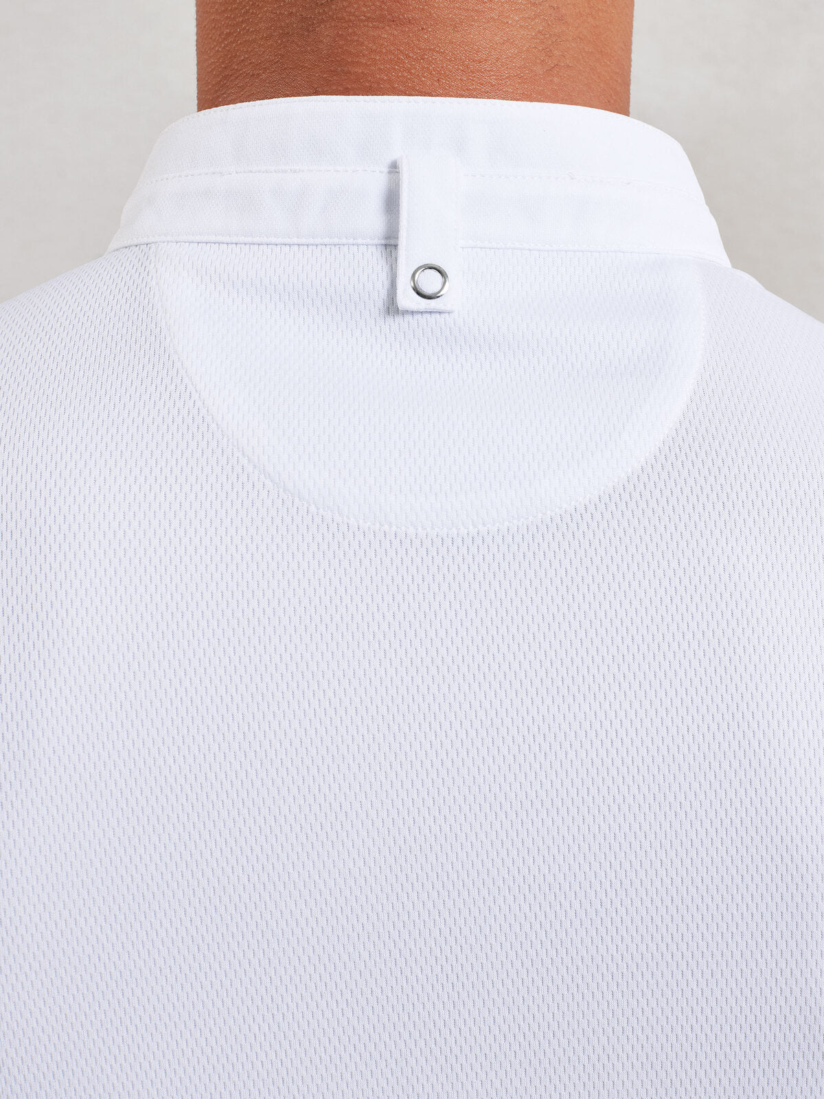 Maglia con coletto alla coreana 100% RICICLATO (2 colori disponibili)