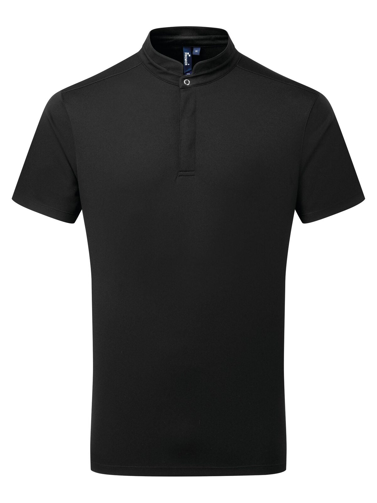 Maglia con coletto alla coreana 100% RICICLATO (2 colori disponibili)