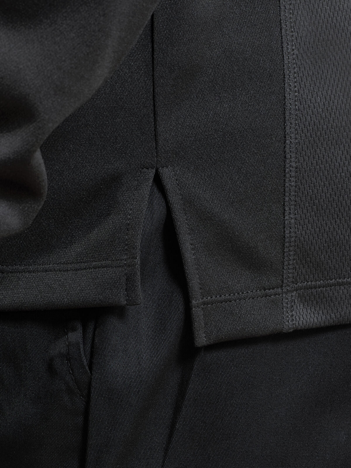 Maglia con coletto alla coreana 100% RICICLATO manica lunga (2 colori disponibili)